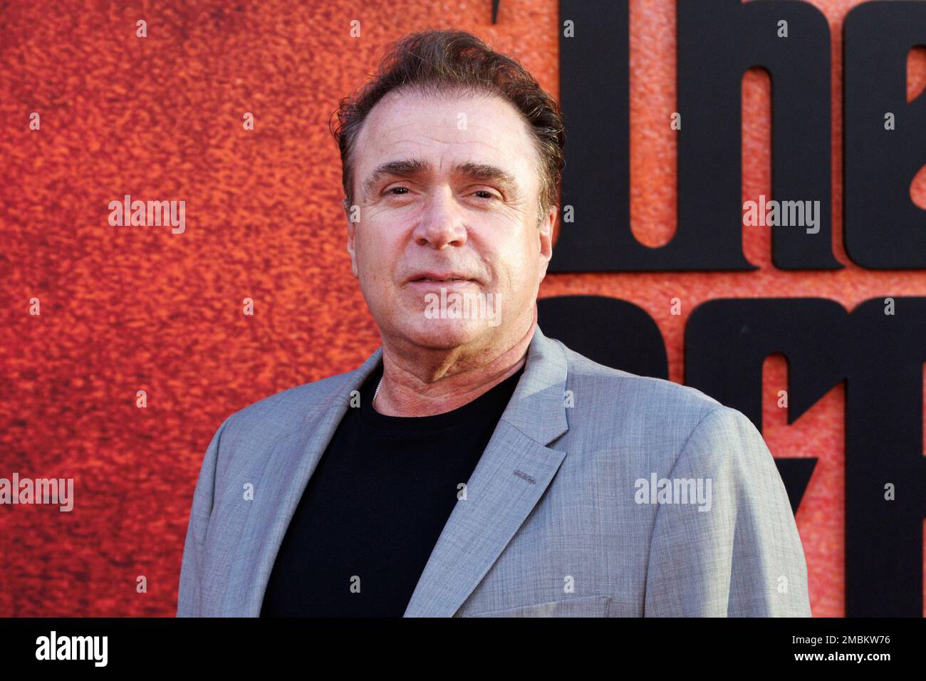 Michael Rispoli arrives at the premiere of "The Offer" on Wednesday