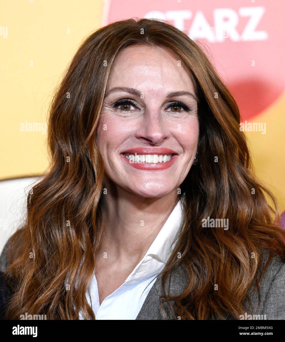 Julia Roberts attends the premiere for "Gaslit" at The Metropolitan