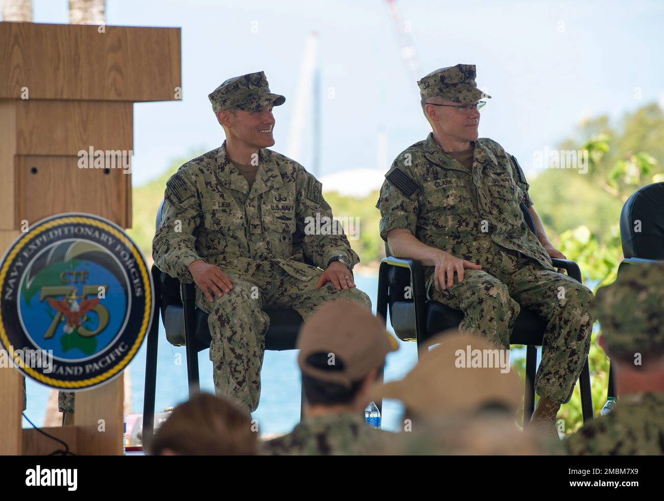 PITI, Guam (June 17, 2022) Vice Commander, U.S. 7th Fleet, Rear Adm ...