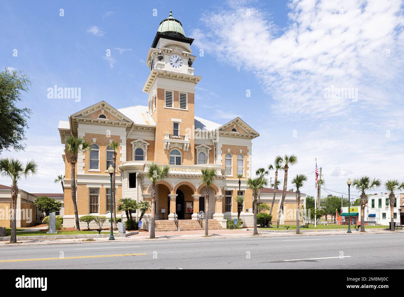 Live Oak, Florida, USA April 16, 2022 The Suwannee County Courthouse