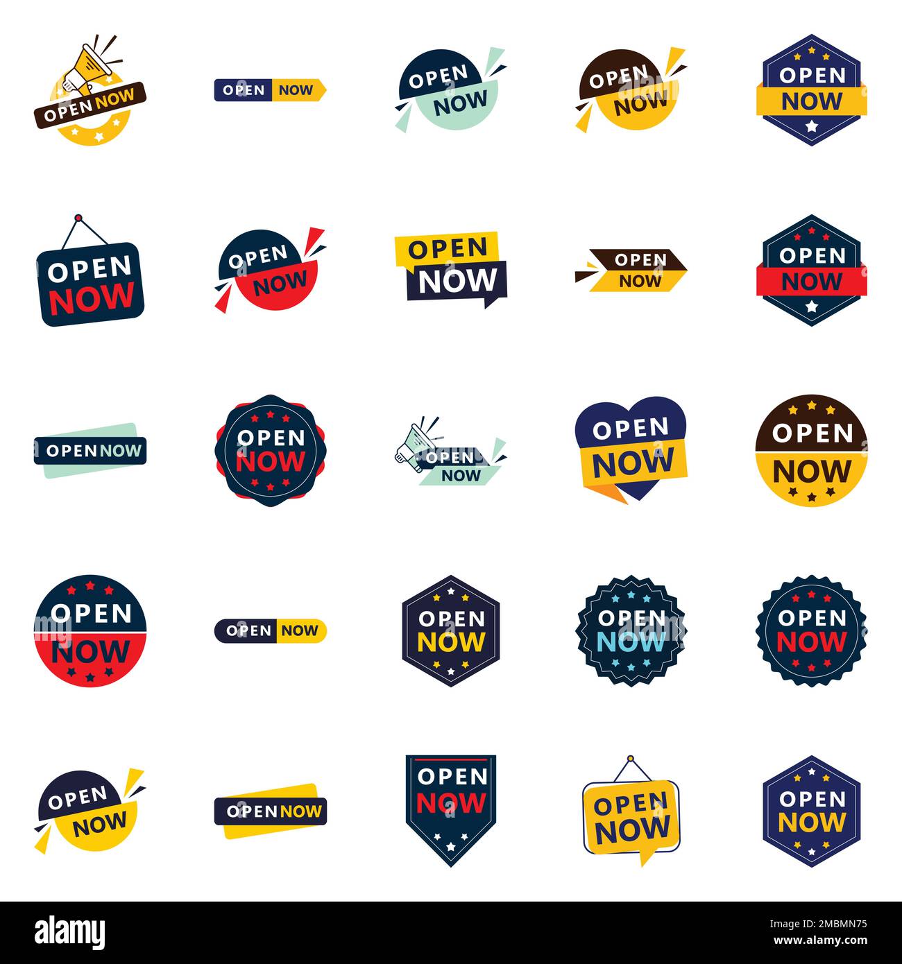 25 Versatile Open Now Signage Templates Stock Vector Image & Art - Alamy