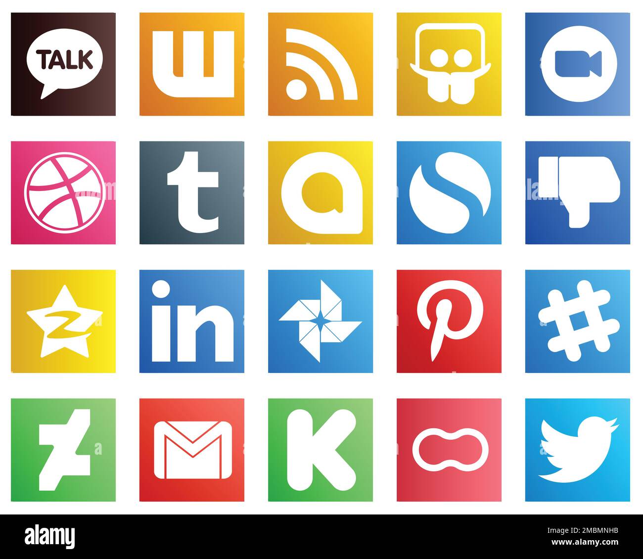 20 Unique Social Media Icons such as qzone. facebook and simple icons.  Versatile and premium Stock Vector Image & Art - Alamy