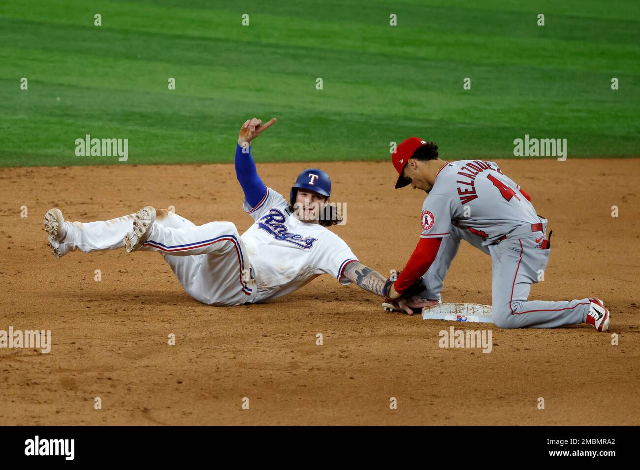 Texas Rangers catcher Jonah Heim reacts after striking out during an MLB  regular season game against the Colorado Rockies, Tuesday, June 1, 2021, in  D Stock Photo - Alamy