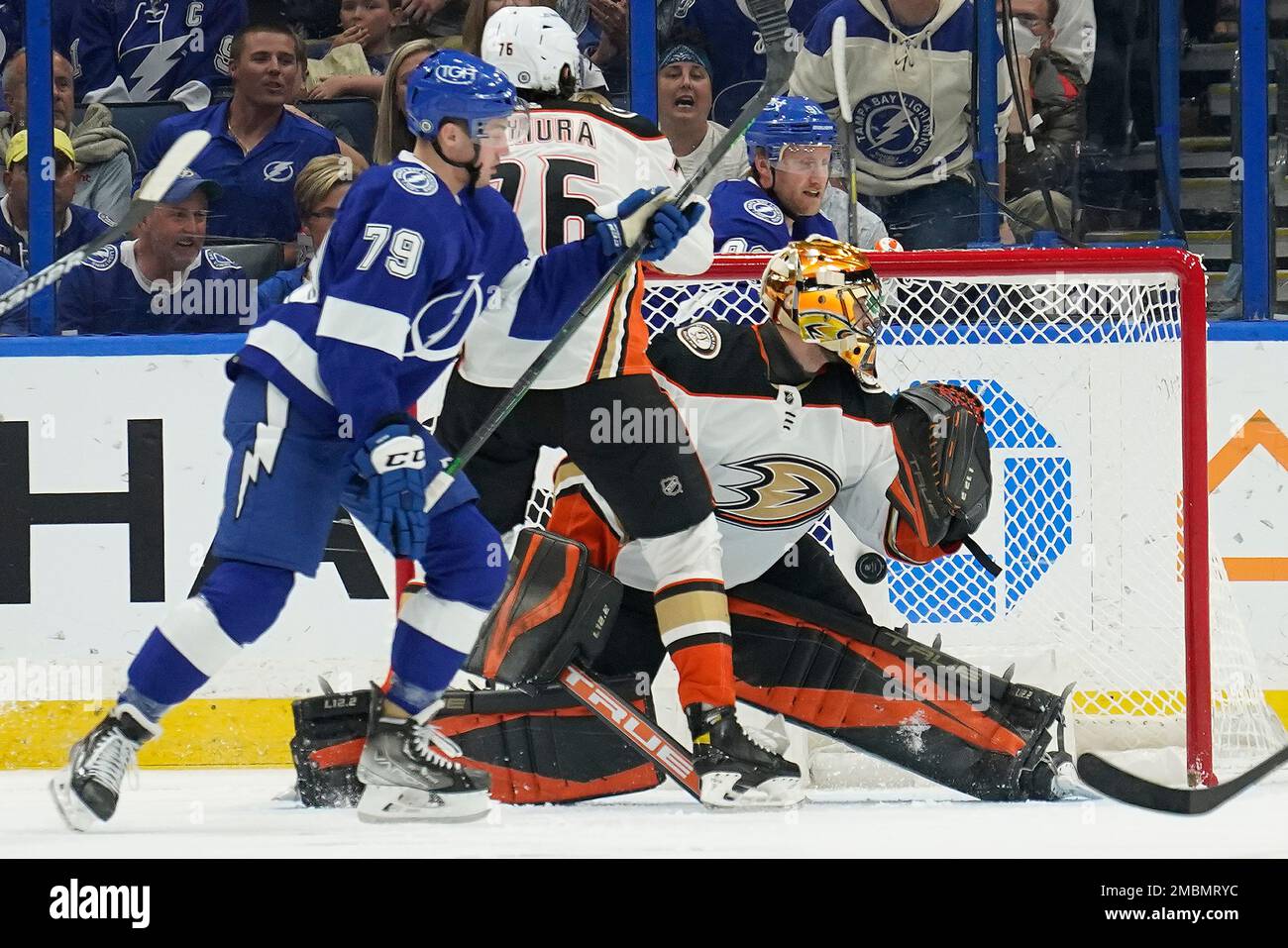 Radko Gudas vs. Ross Colton, October 05, 2021 - Florida Panthers