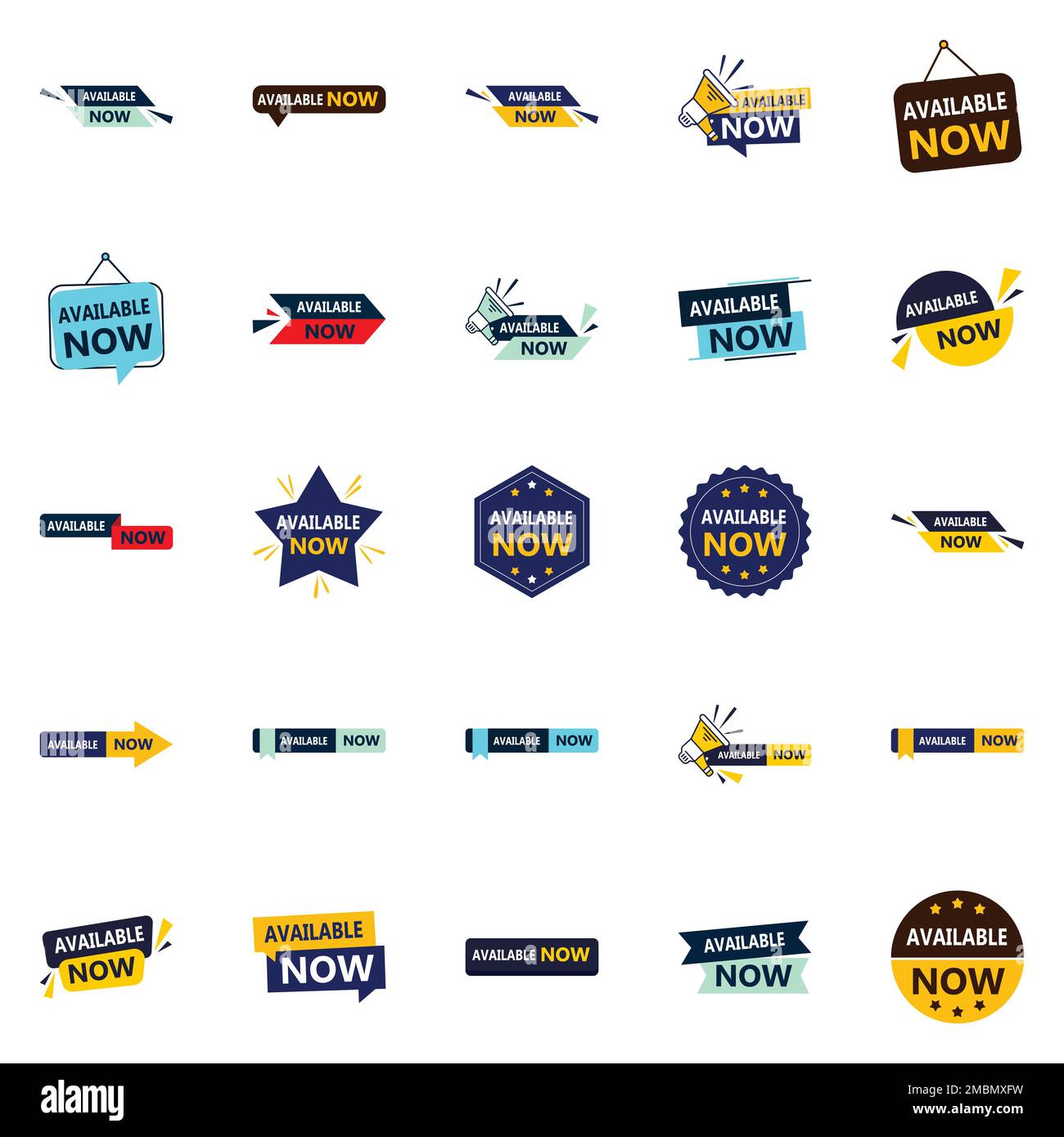 Available Now 25 Vector Banners for Distinctive Marketing Materials