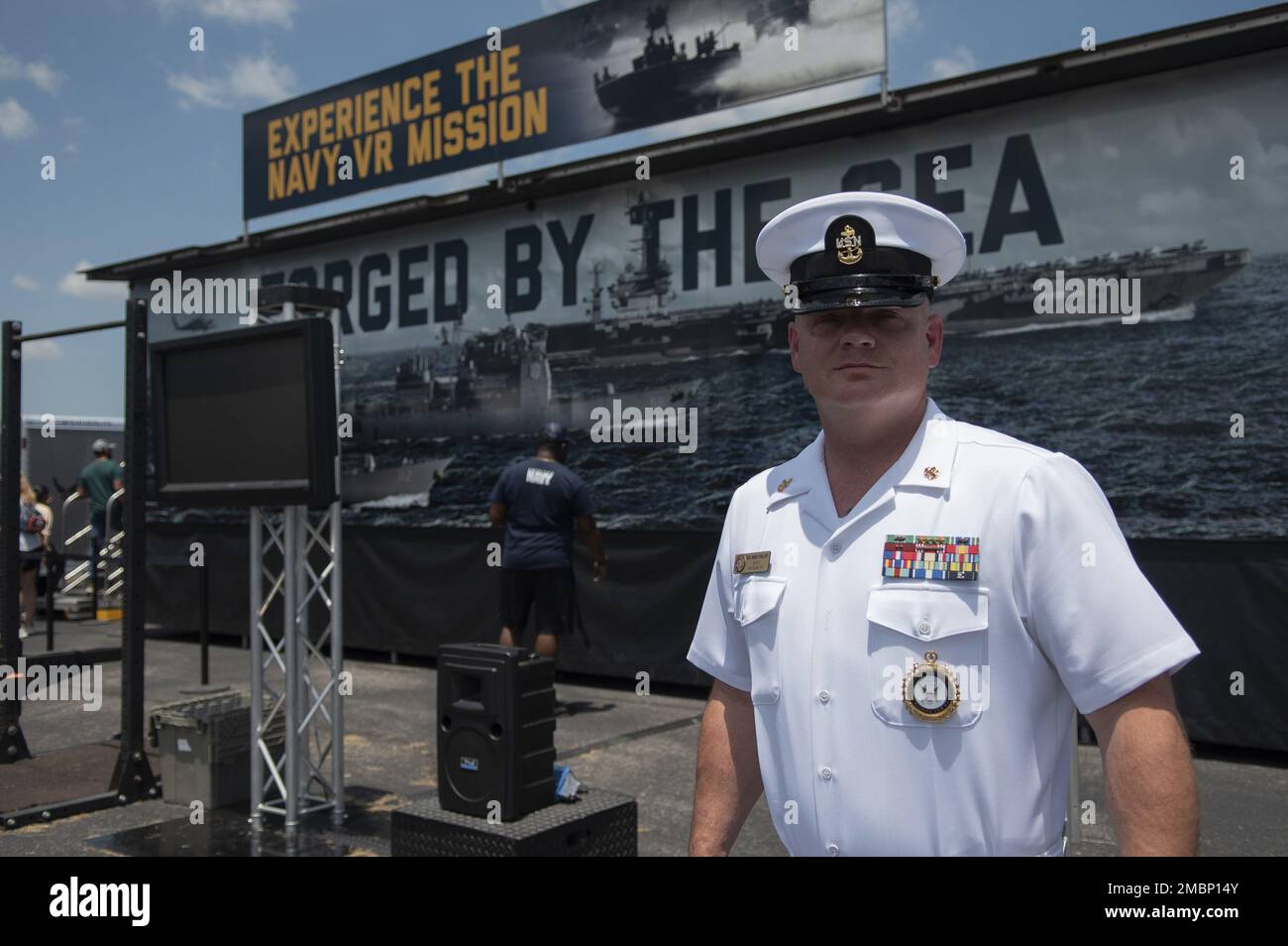 Chief Navy Career Counselor James Phillips, a native of Hillsborough
