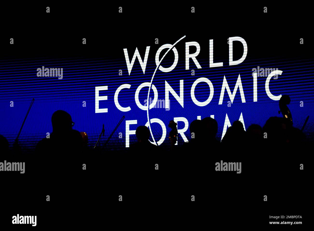 Davos, Switzerland. 20th Jan, 2015. World Economic Forum logo seen in Davos, Switzerland. (Credit Image: © Mykhaylo Palinchak/SOPA Images via ZUMA Press Wire) EDITORIAL USAGE ONLY! Not for Commercial USAGE! Stock Photo