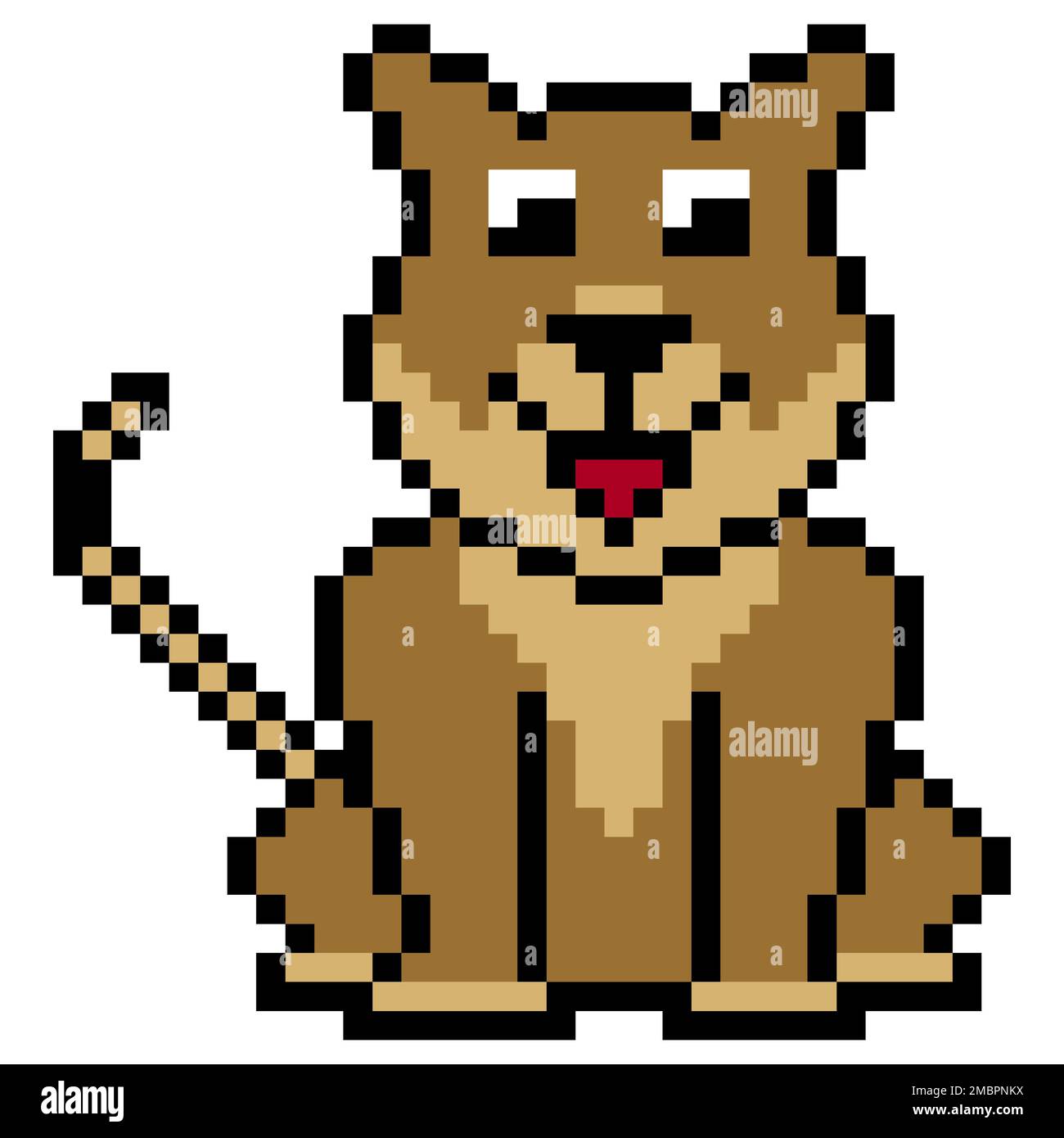 Pixel Art Cat Friend Playing Stock Illustration - Download Image Now -  Animal, Animal Family, Art - iStock