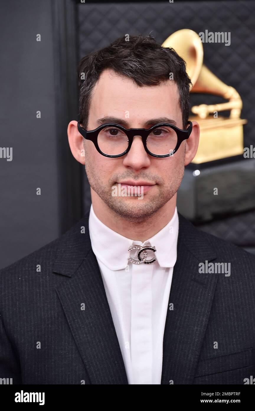 Jack Antonoff arrives at the 64th Annual Grammy Awards at the MGM Grand