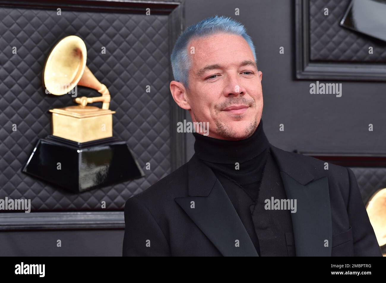 Diplo arrives at the 64th Annual Grammy Awards at the MGM Grand Garden