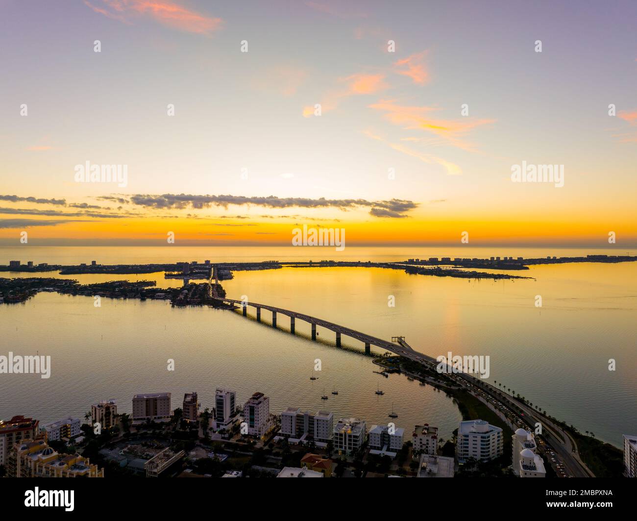 John ringling causeway bridge hi-res stock photography and images - Alamy