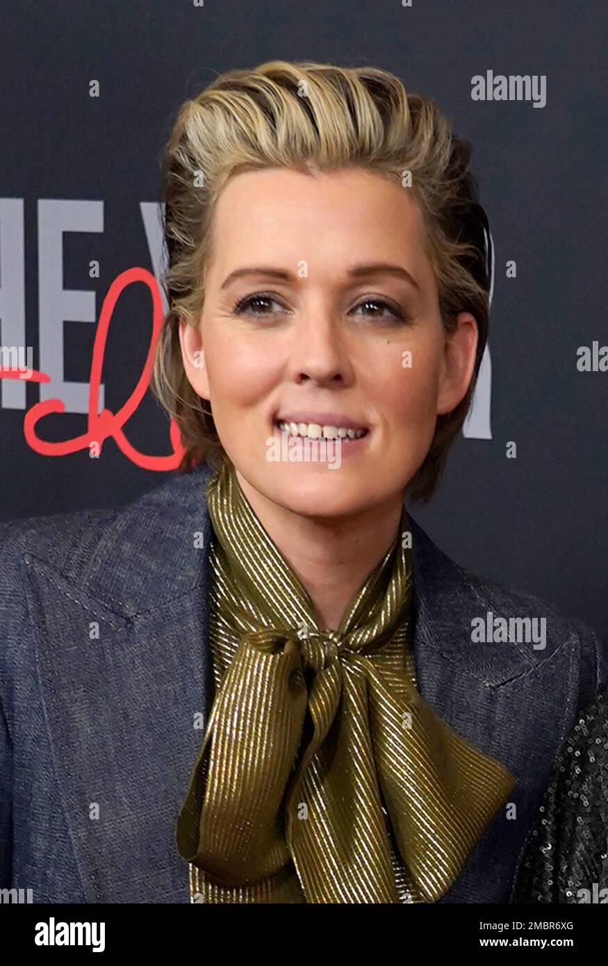 Brandi Carlile arrives at the 31st annual MusiCares Person of the Year