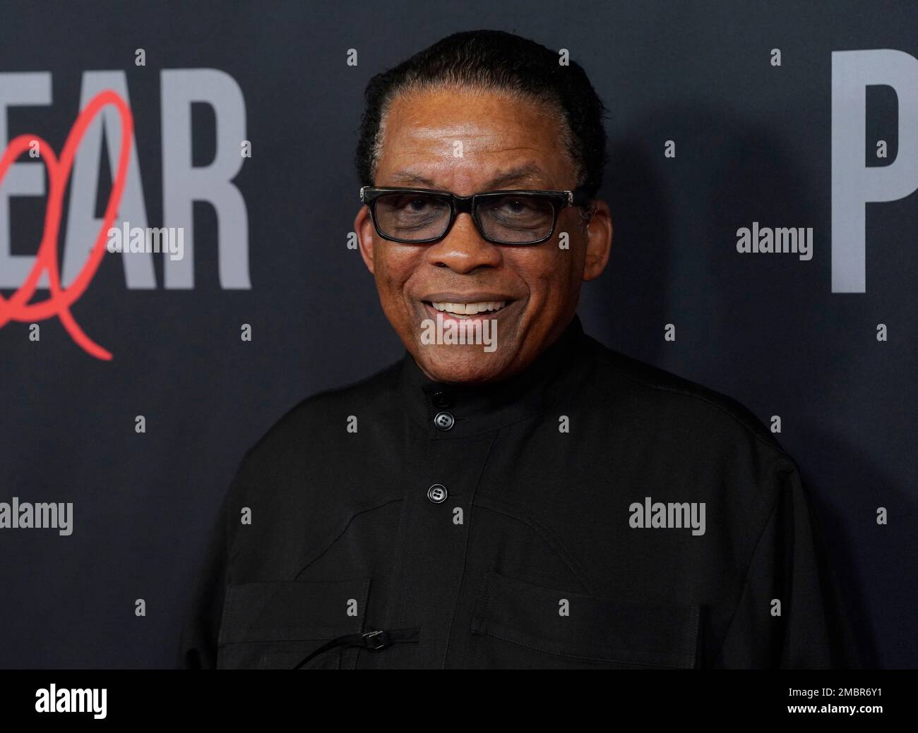 Herbie Hancock arrives at the 31st annual MusiCares Person of the Year