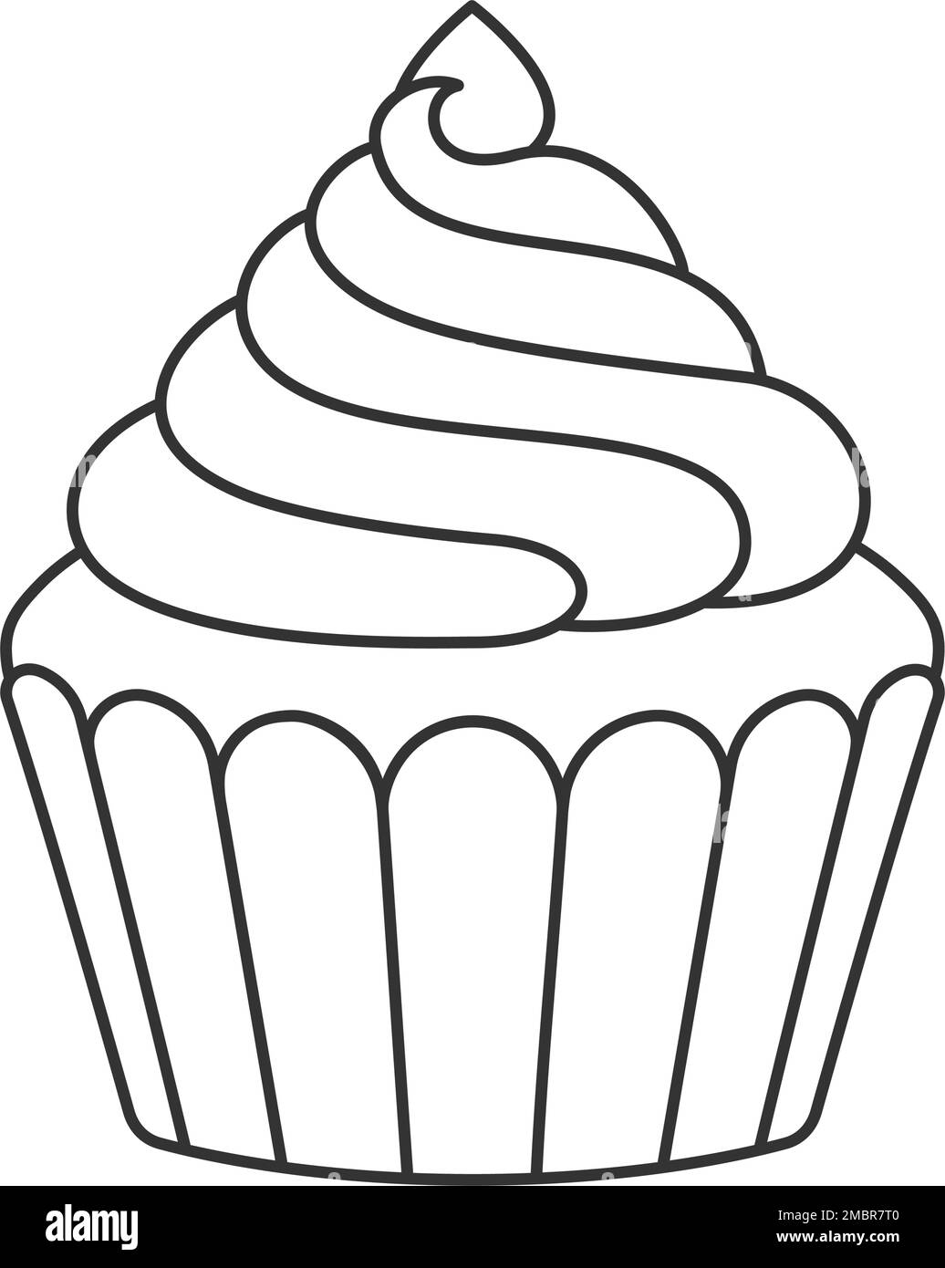 Cream dessert vector vectors hires stock photography and images Alamy