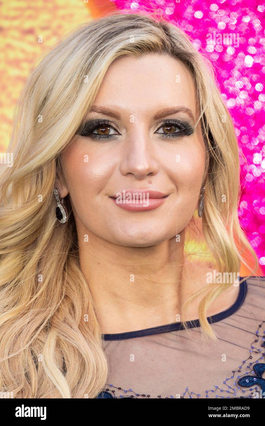 Victoria Brown poses for photographers upon arrival at the premiere of