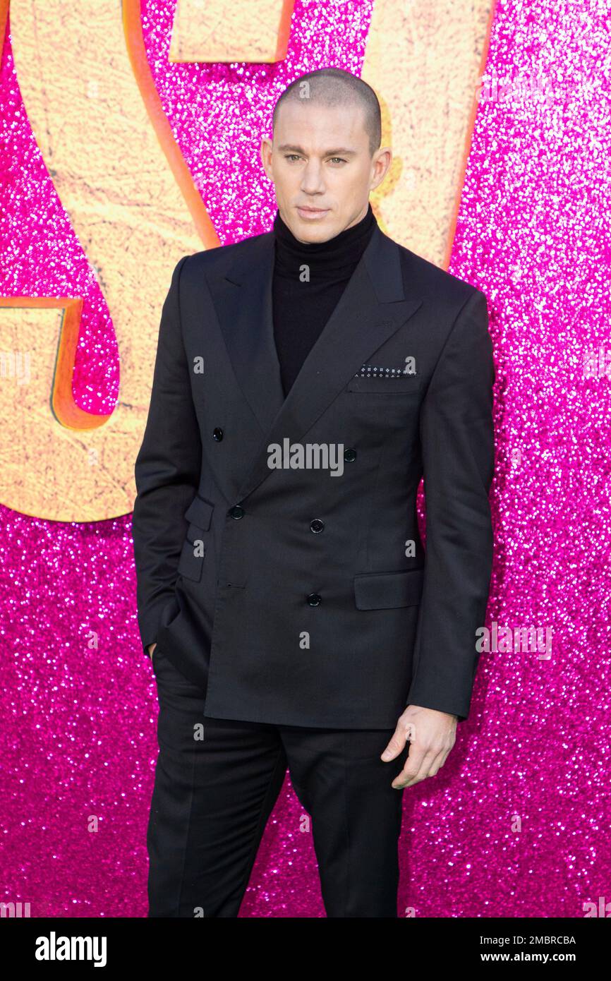 Channing Tatum poses for photographers upon arrival at the premiere of ...