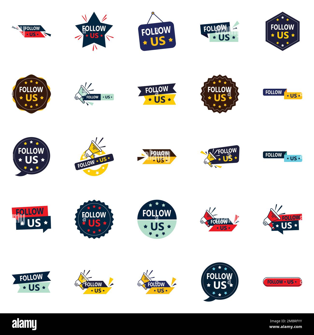 25 ProfessionallyDesigned Follow Us Banners for Instagram and Facebook