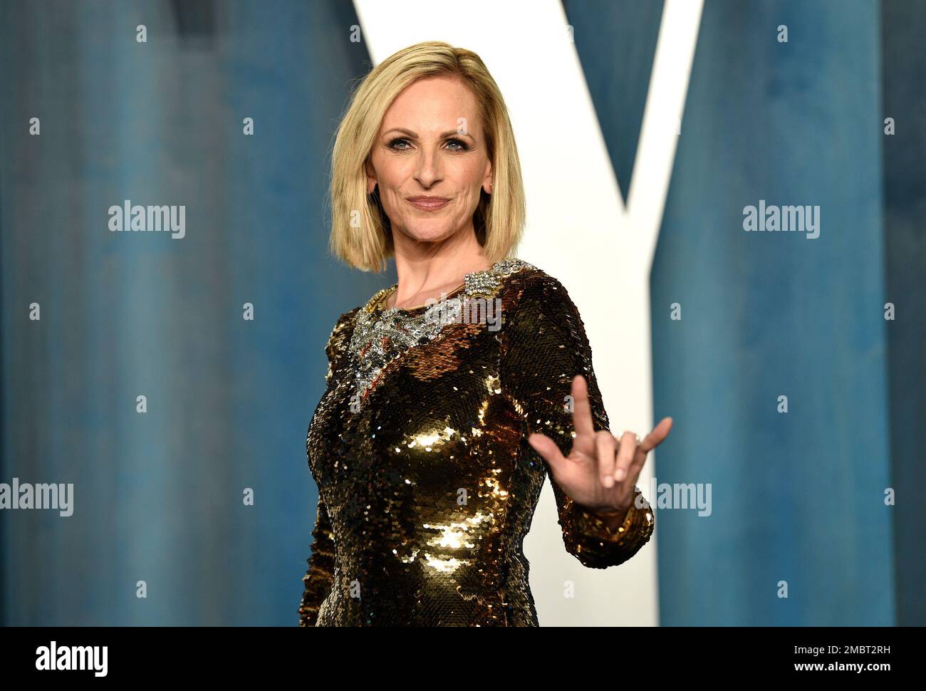 Evan Matlin Marlee Matlin arrives at the Vanity Fair Oscar Party on Sunday, March ...