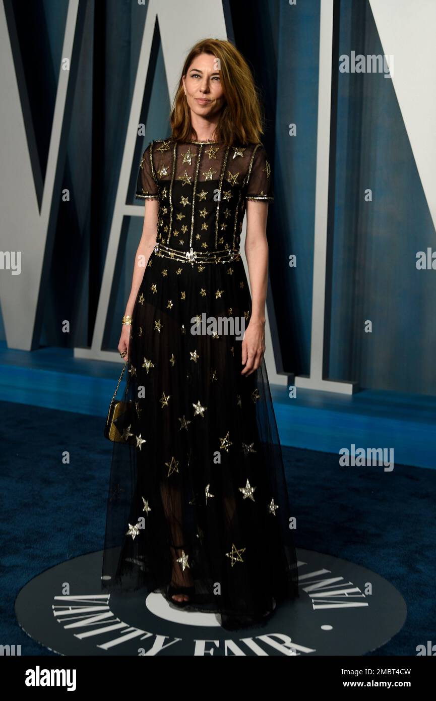 Sofia Coppola at the 2022 Vanity Fair Oscar Party hosted by editor Radhika  Jones at the Wallis Annenberg Center for the Performing Arts on March 27,  2022 in Beverly Hills, CA. ©