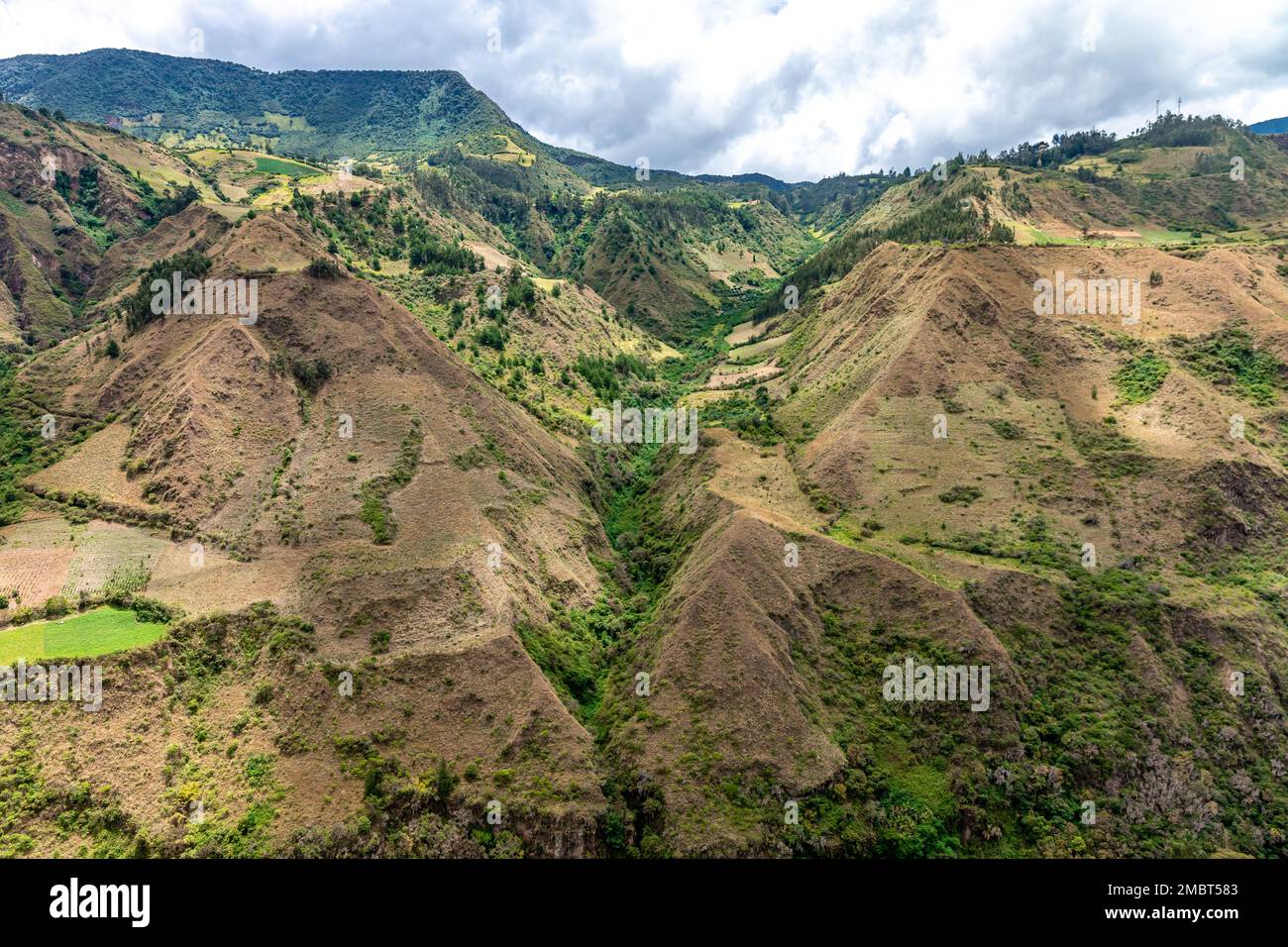 nature in the mountain landscape of Colombia Stock Photo - Alamy