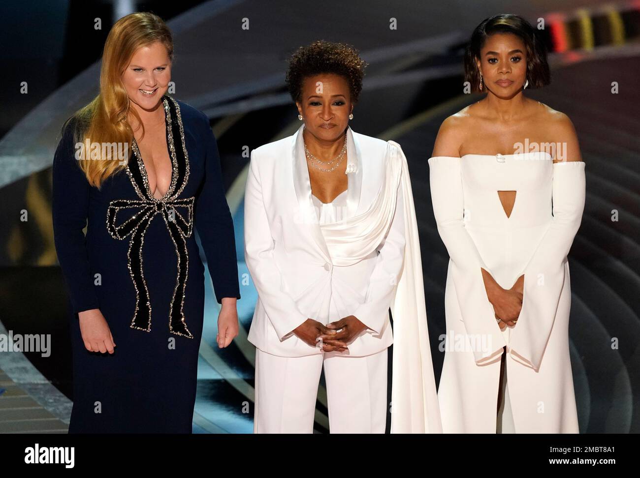 Hosts Amy Schumer, From Left, Wanda Sykes, And Regina Hall Appear On ...