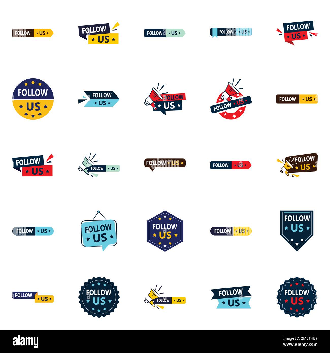 25 ProfessionallyDesigned Follow Us Banners for Instagram and Facebook