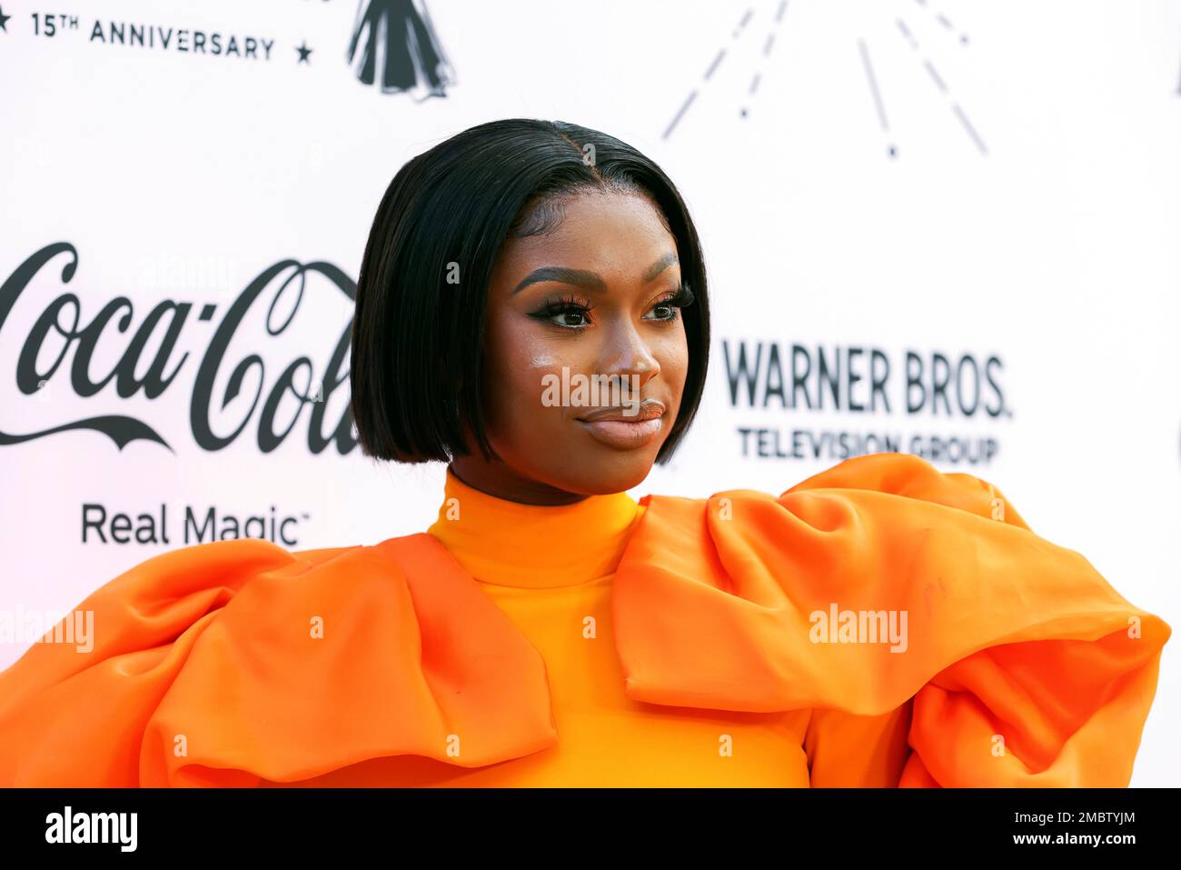 Coco Jones arrives at the Essence Black Women In Hollywood Awards on