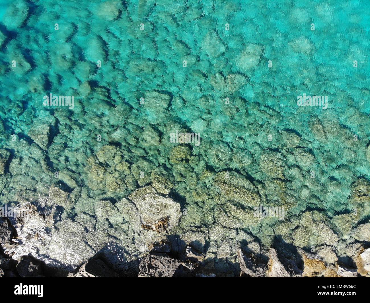 created by dji camera . Shot is taken in the city called ayia napa , Cyprus. Stock Photo