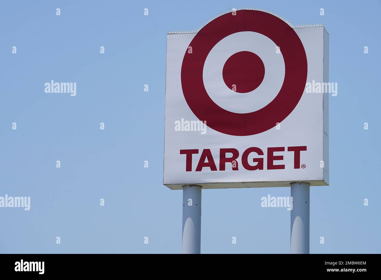 Meet Target. Sign A sign at a Target store is pictured Thursday, June 24, 2021, in ...