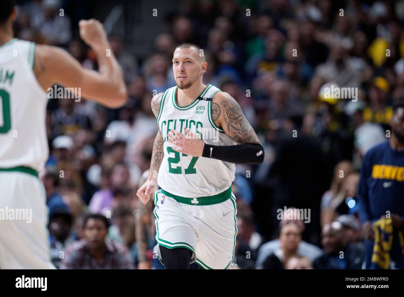 Daniel Theis - Boston Celtics - Game-Worn Icon Edition Jersey - 2022 NBA  Finals Game 1
