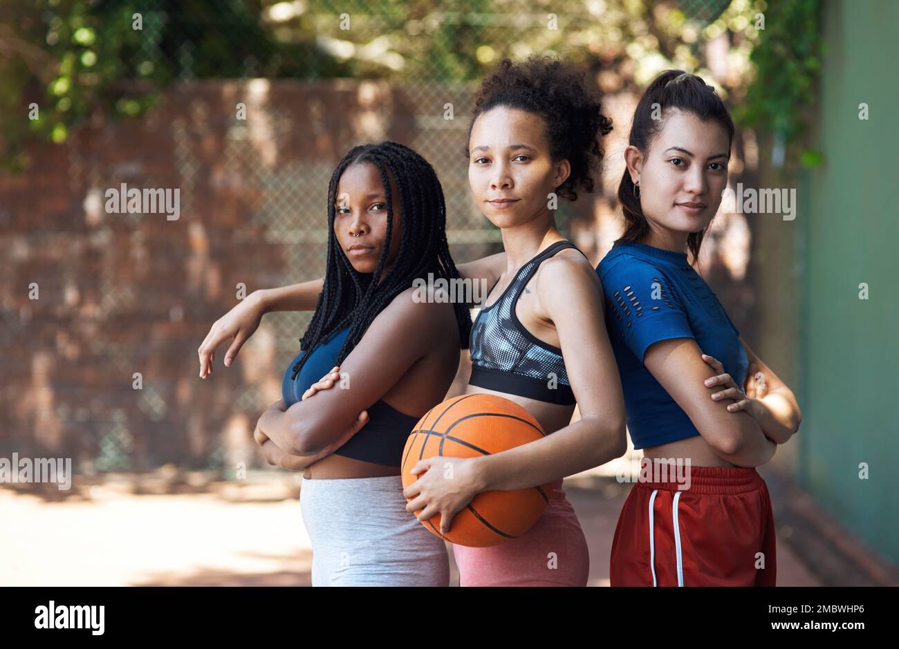 You dont want this smoke. Cropped portrait of three attractive young