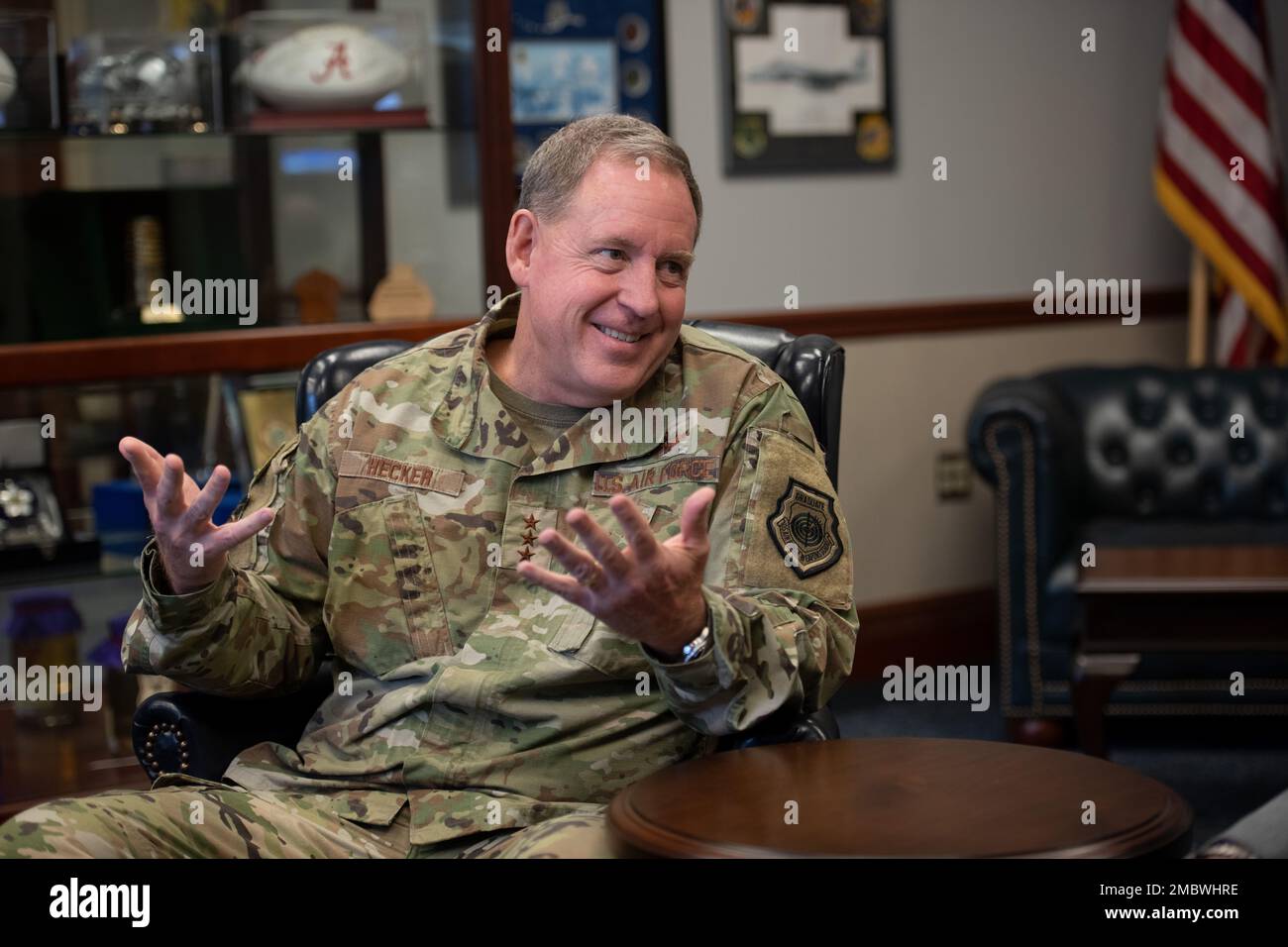 Lt. Gen. James B. Hecker, Commander And President Of Air University ...