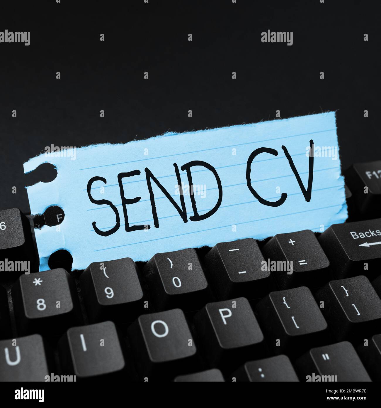 Sign displaying Send Cv. Word Written on Give resume curriculum vitae ...