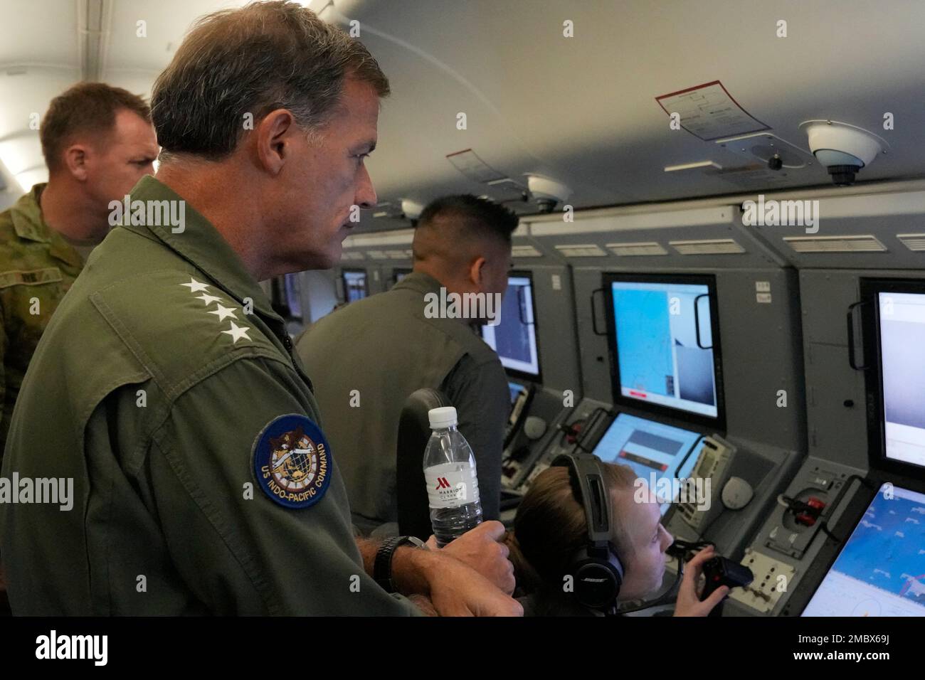 Admiral John C. Aquilino, Left, Commander Of The U.S. Indo-Pacific ...