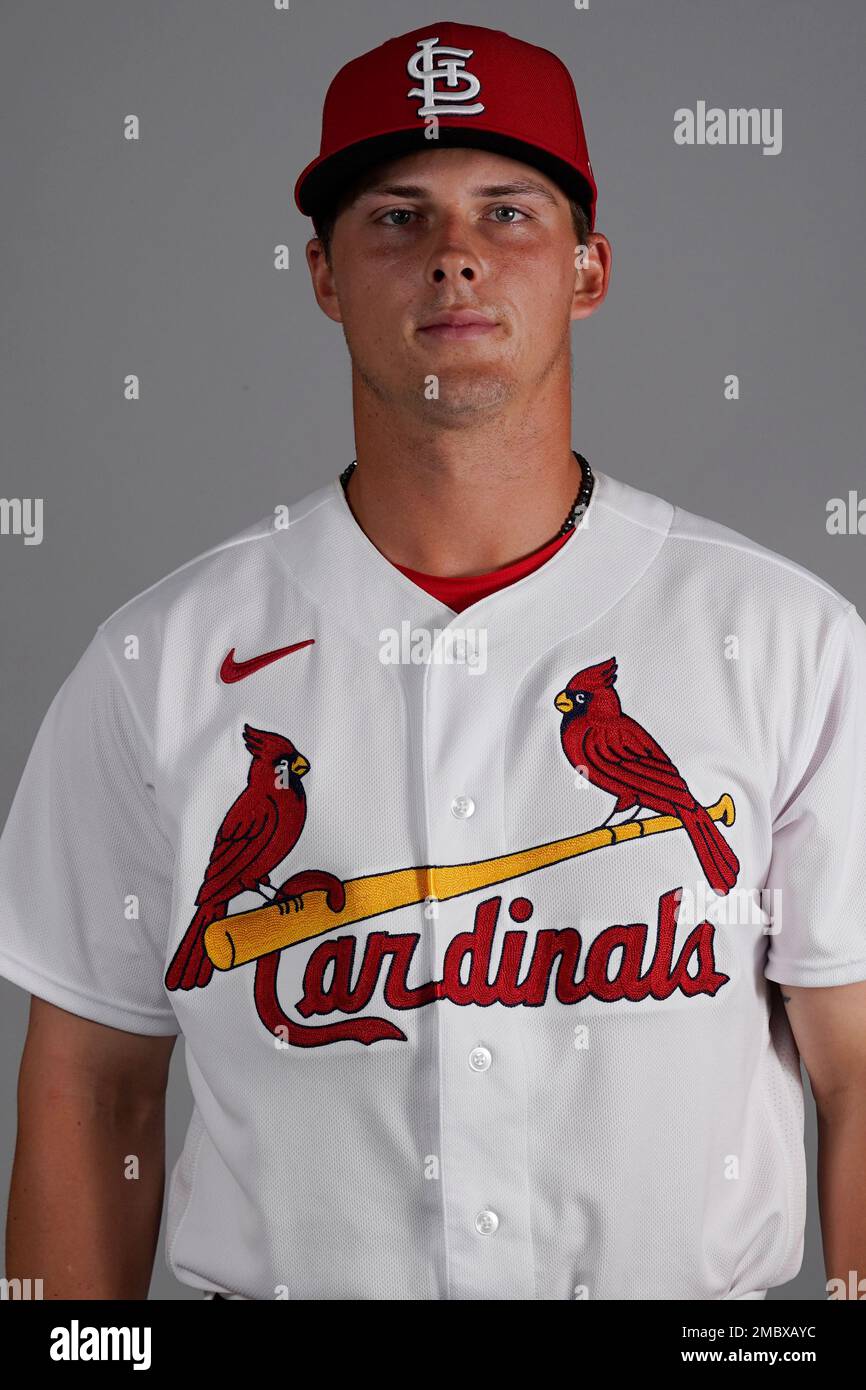 This is a 2022 photo of Nolan Gorman of the St. Louis Cardinals ...