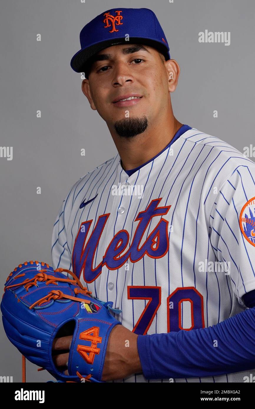 This is a 2022 photo of José Rodríguez of the New York Mets