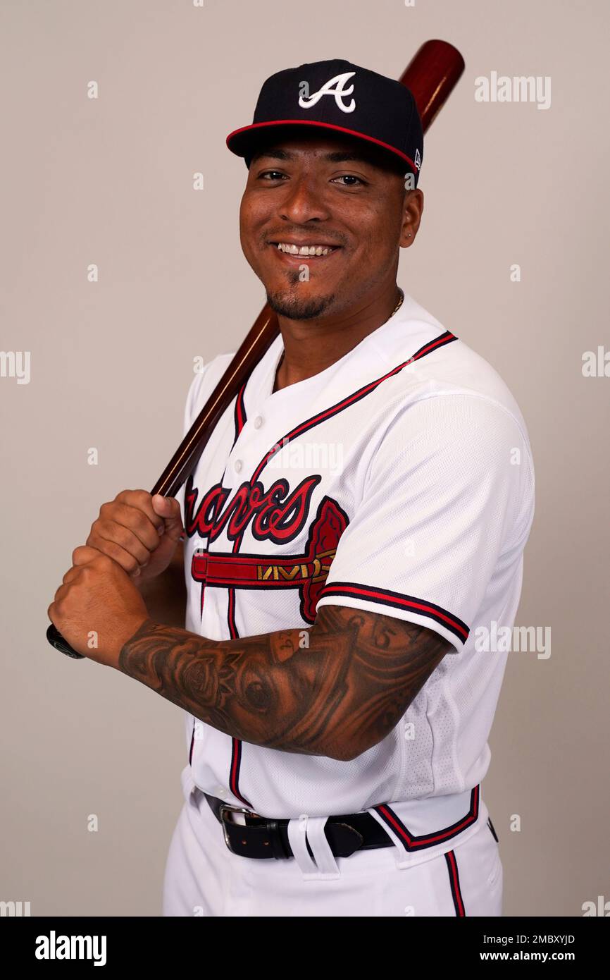 Atlanta Braves catcher Chadwick Tromp (60) is photographed at the