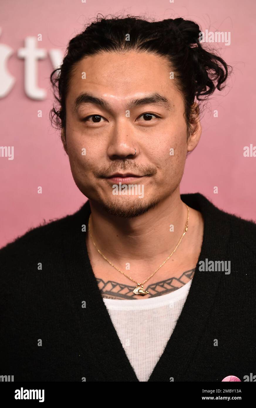 Dumbfoundead arrives at the global premiere of "Pachinko," Wednesday