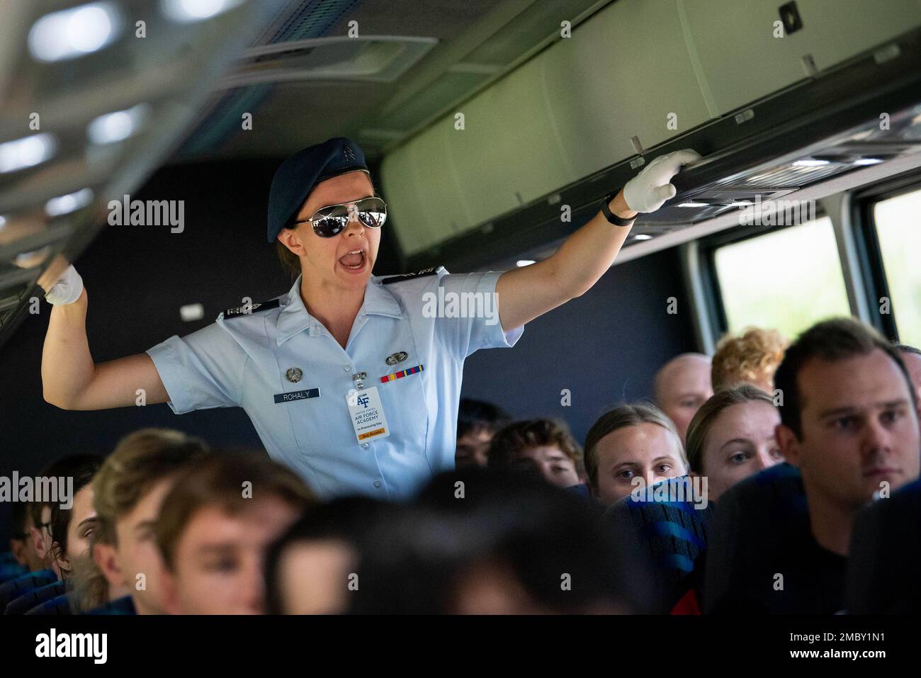 U.S. AIR FORCE ACADEMY, Colo. Basic cadets from the class of 2026