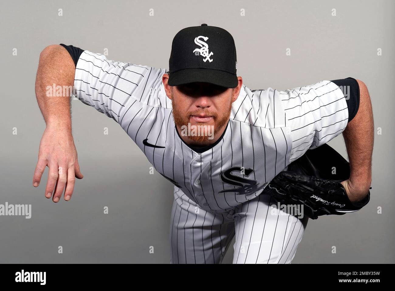 Chicago White Sox relief pitcher Craig Kimbrel (46) poses for an image  during Photo Day, Wednesday, March 16, 2022, in Phoenix. (AP Photo/Rick  Scuteri Stock Photo - Alamy