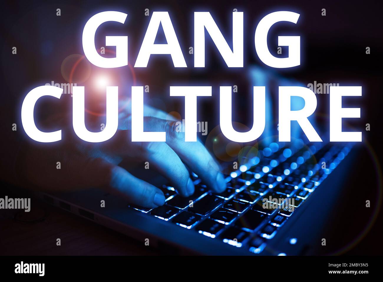 Text sign showing Gang Culture. Business overview particular ...