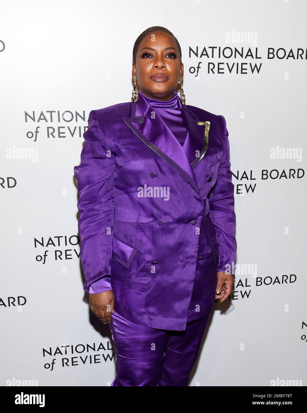 Best supporting actress honoree Aunjanue Ellis attends the National