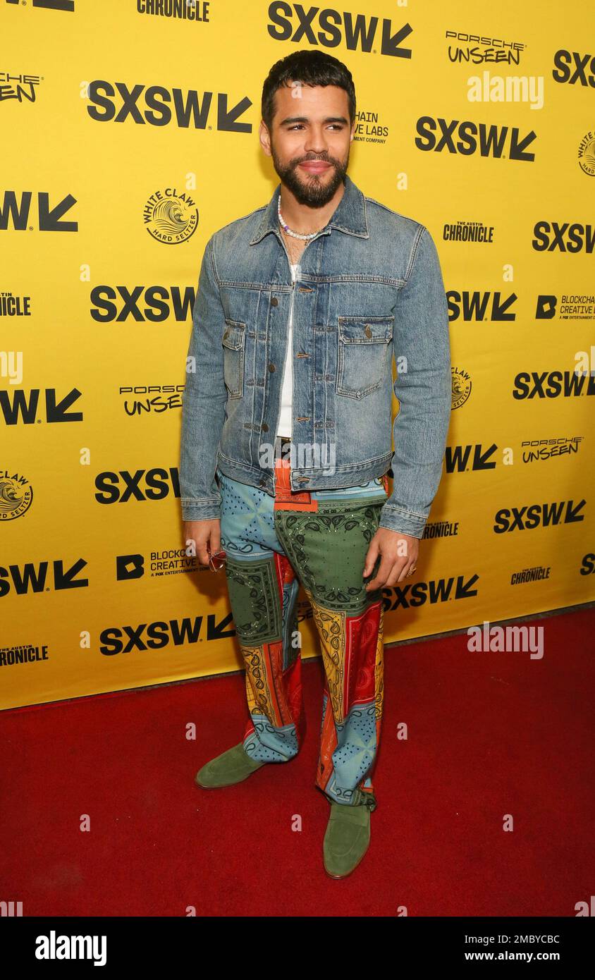 Jacob Scipio arrives for the world premiere of "The Unbearable Weight