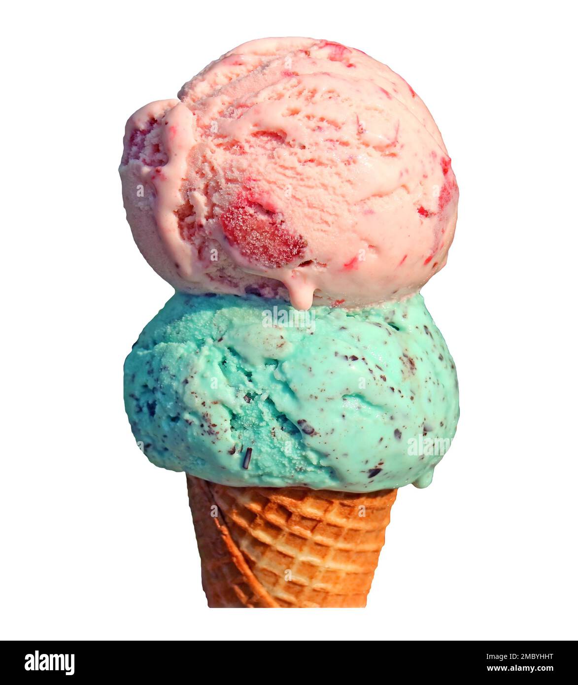 162 Double Scoop Ice Cream Cone Stock Photos - Free & Royalty-Free