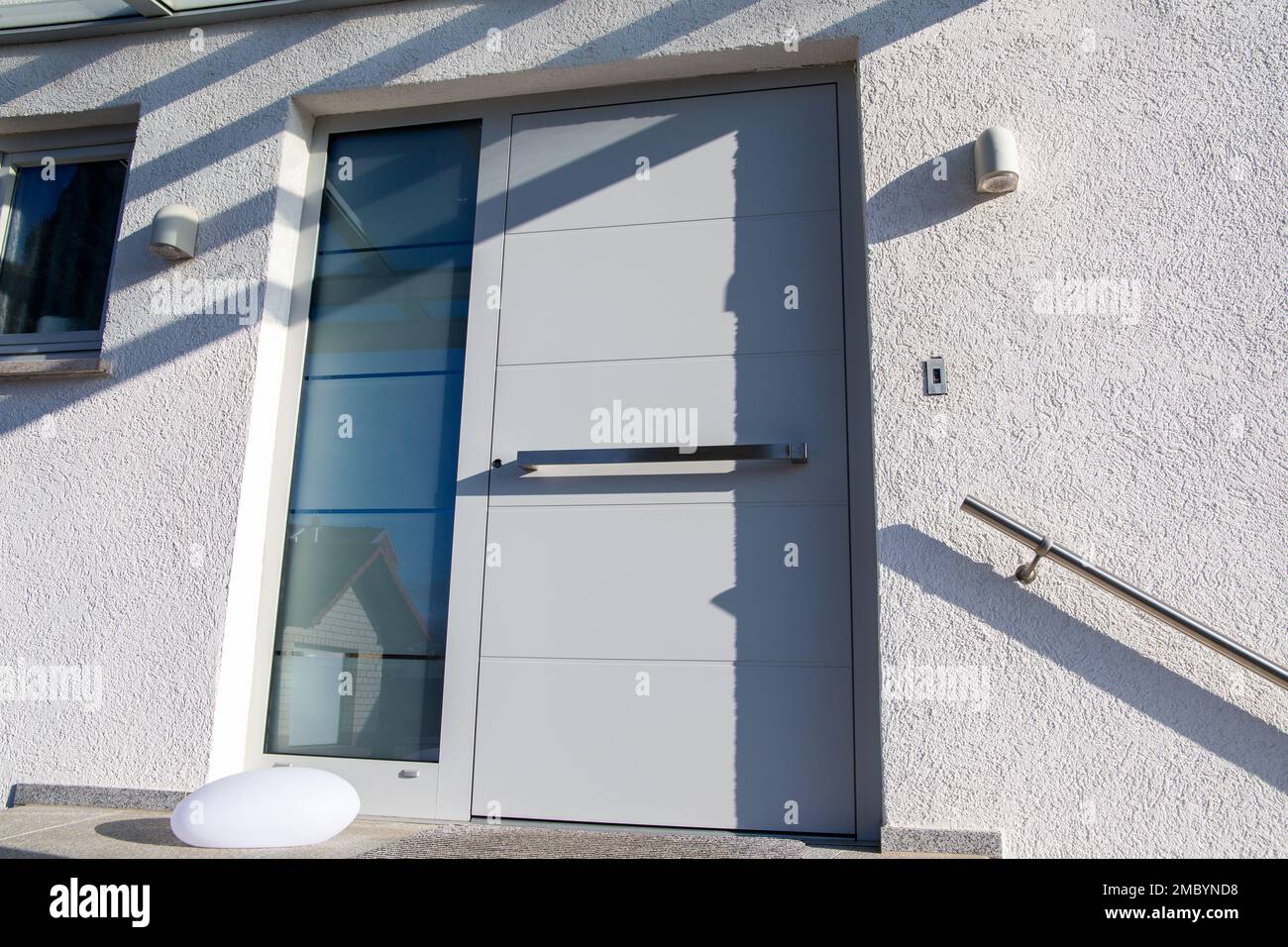 High quality modern front door Stock Photo