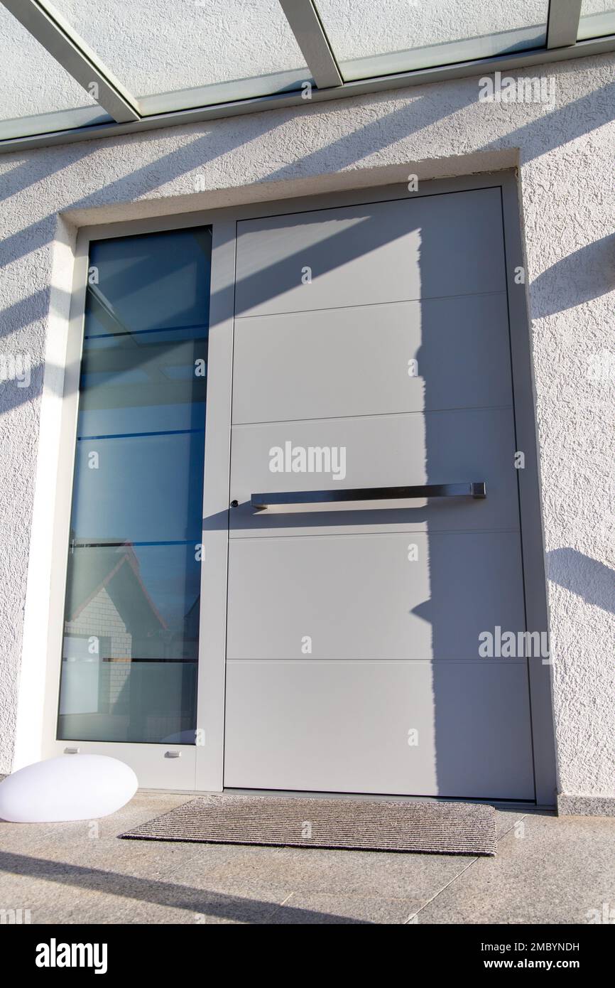 High quality modern front door Stock Photo
