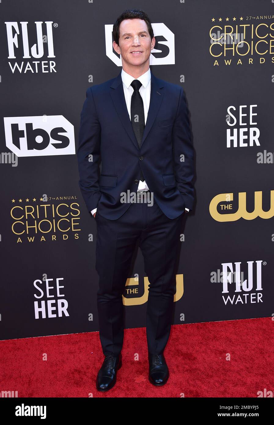 Shawn Hatosy arrives at the 27th annual Critics Choice Awards on Sunday