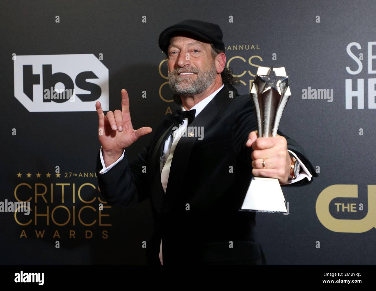 Troy Kotsur, winner of the award for best supporting actor for "CODA