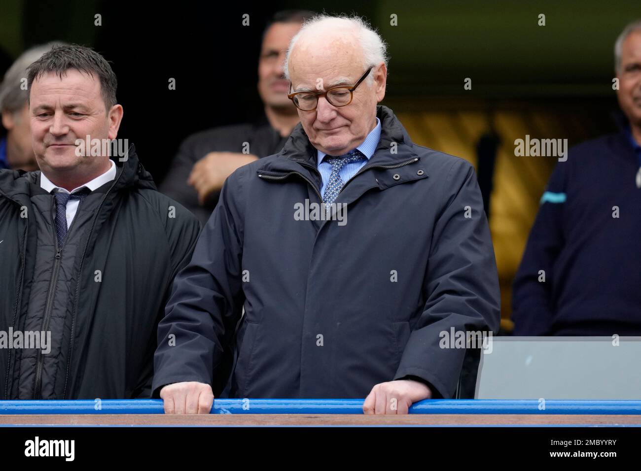 Chelsea chairman Bruce Buck attends the English Premier League soccer ...