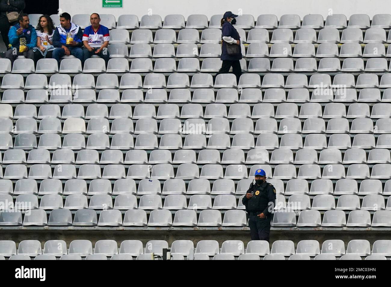 Why does stadium security face increasing pressure?